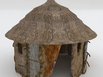 Huts Collection 3D Model Pack