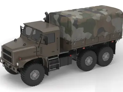 Generic Military Truck 03 3D model