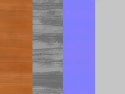 Fine Teak Wood Varnished Texture PBR Vray Corona Blender Texture