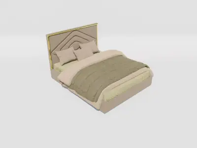 Delphinium Ogioni Bed 3D model