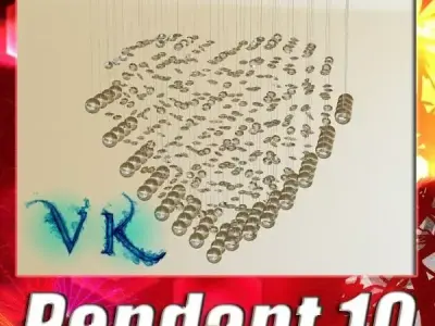 Modern Pendant Lamp 3D model