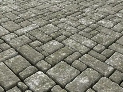 Paving old title n2 3D model
