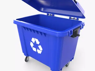 Dumpster v2 3D model