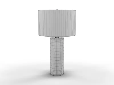 Uttermost Monolith Gray Table 3D model