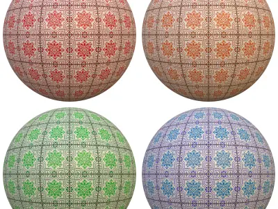 tile patterned 130-seamless-4k-pbr  Texture