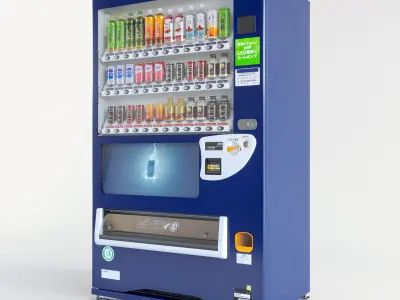Vending Machine Collection 3D Model Pack