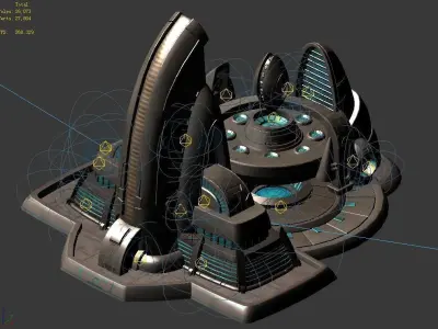 Fortress - Generator 02 3D model