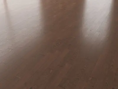 Parquet Oak Seal Brown WWL set 7 3D model