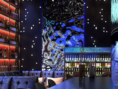 Night Club 3D model