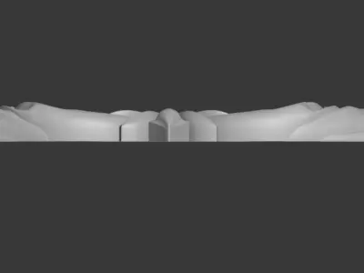 Decorative element 3D print model