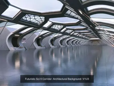 Modern Architectural Background Pack V - 5 in 1 Collection