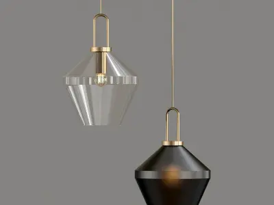 tving set tying f pendant lamp 3D model