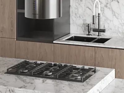 Kitchen 090 3D model