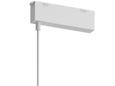 Track Light Fat White by Forstlight 3D model