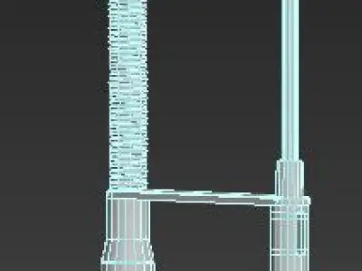 Kitchen and bathroom Tap 8 3D model