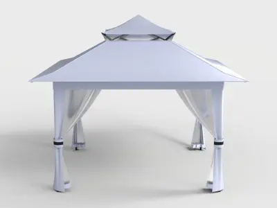 PATIO GAZEBO Low-poly 3D model