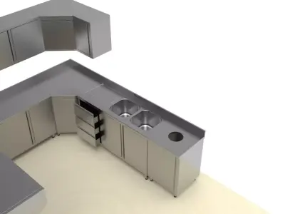 kitchen 38 3D model