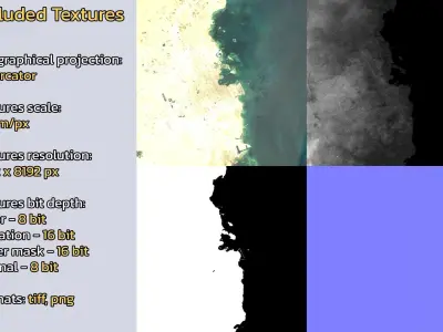 Doha Qatar City Landscape 3D Model 3D model