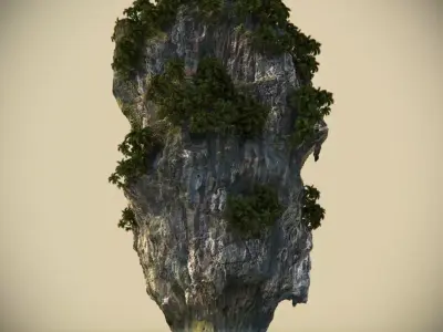 Thailand Rock 5 3D model