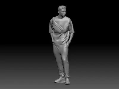 jung kook bts 3D print model