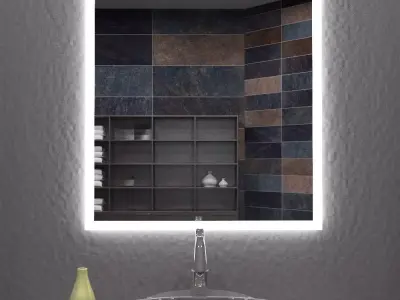 Illuminated Mirror 10 3D model