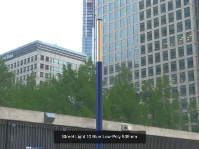 Blue Street Light Package 10
