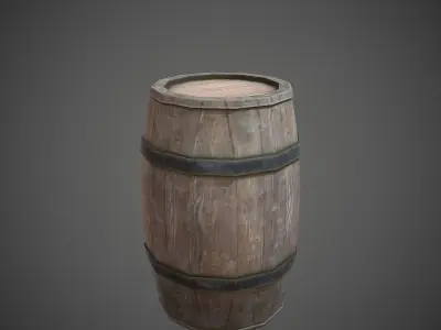 Western Props Pack Mobile Ready Low-poly 3D model