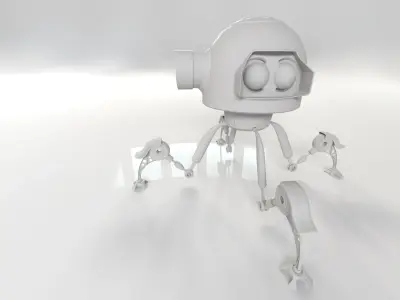 Sci Fi Robot 3D model
