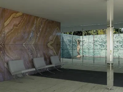 Barcelona Pavilon  3D model