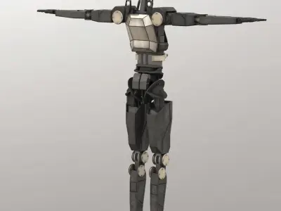 Sentinel Bot 3D model