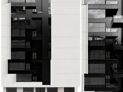 RESIDENTIAL BUILDING NO66 A 3D model