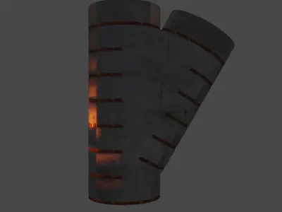 Underground pack 3D model