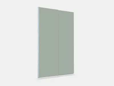 HASVIK Pair of sliding doors 4 Low-poly 3D model