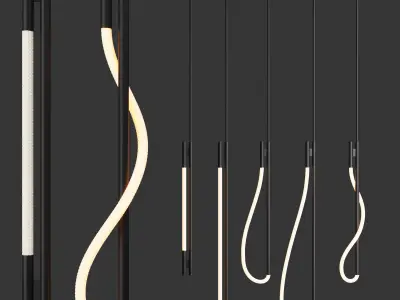 5 LUKE LAMP CO Pendant  Leto-Artemis-Surrey 3D model