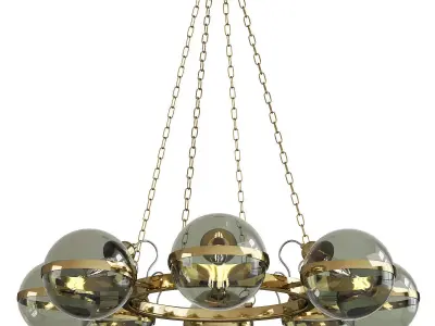Made Goods Vangelo Chandelier Low-poly 3D model