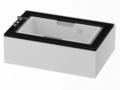 TOTO Lloyd Soaker Bathtub 3D model