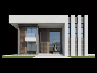 Modern Villa Design 026 3D model