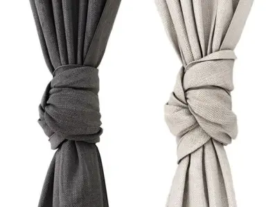 Curtain curtains - 3D model