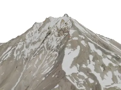 Mount Jefferson 3D model
