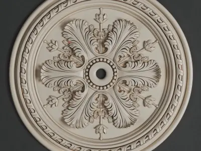 Ornament Decor Set 3D Model Pack