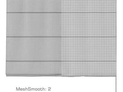 Roman Curtains 152 Sanderson Design FRUIT BLINDS 3D model