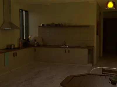 laos Casa Sarandi Montevideo - Scene 01 bedroom 3D model