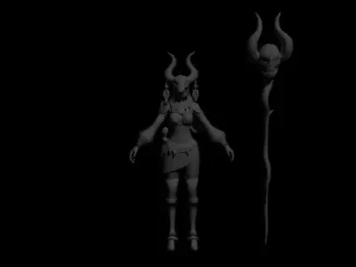 anon proarcdeva rage 3d model Low-poly 3D model