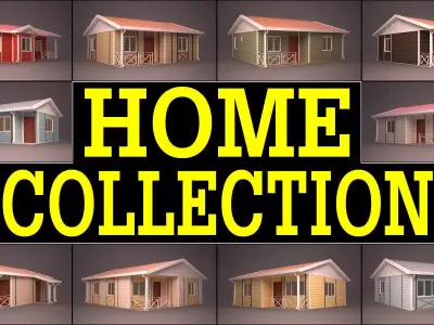 HOME COLLECTION 3 house 3D model