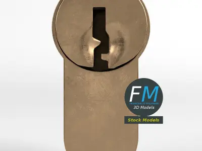 Key hole detail 2 3D model