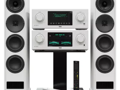 Acoustic system T A MP 3100 HV PA 3100 HV 3D model