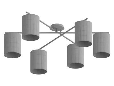 Lindby Pellinora ceiling light 3D model
