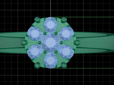 Jewelry ring 215 Free 3D print model