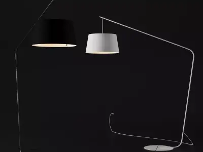 Lobby Floor Lamp 3D model