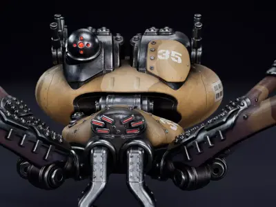 Etasphera35 Low-poly 3D model